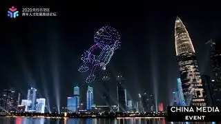 600 DRONES ORCHESTRA CHINA MEDIA EVENT