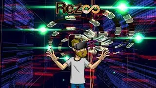 TRIPPY ARCADE MUSICAL MADNESS! | Rez Infinite (Oculus Rift)