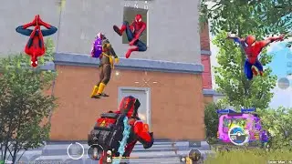 FIRST TIME PLAYING NEW SPIDERMAN MODE🔥Pubg Mobile