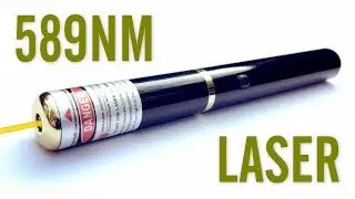 Обзор желтой лазерной указки CNI GLP 5 мВт 589 нм