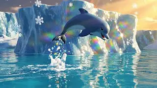 Um Filhote de Golfinho do Minecraft Nadou Pelo Oceano | Canções Infantis e Rimas para Crianças