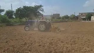 Fieldking rotavator testing 