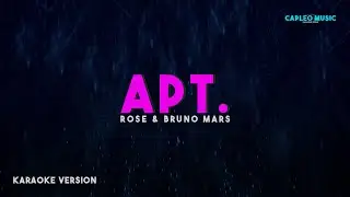 ROSE & Bruno Mars &ndash; APT. (Karaoke Version)
