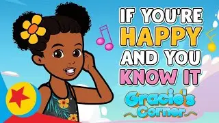 If You're Happy and You Know It | Gracie's Corner | NEW Show Coming to Disney&bull;Pixar!