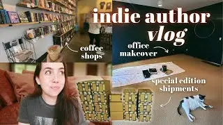 the damaged book streak continues (an indie author vlog)