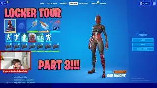 Fortnite Locker Tour Part 3!!! |Brianstube