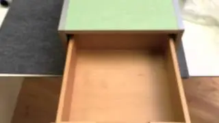 Eichenfrau Schr&auml;nkchen Endkontrolle