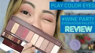 Play Color Eyes #WineParty - Etude House  | Eyeshadow Palette Review