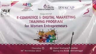 E-Commerce & Digital Marketing Training for Women Entrepreneurs | UBUNTU Consortium | Shivamogga