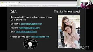 Стефани Фассов и Катерина Фассов: Социальные перспективы отношений и AAC