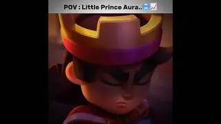 Маленький принц: страшная аура 🥶 #clashroyale