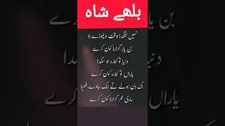 Bulleh Shah #Love #Nichor #shorts #Sad #Hindi #best #Bullehshah #Poetry #viral