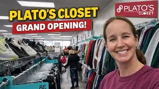 Sourcing at a BRAND NEW Plato's Closet in Omaha