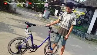 Modif Minion Bike | Blue Purple Jupiter Bikin Emak Bangga
