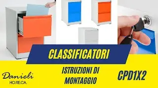 Come Montare il Classificatore in Metallo per Ufficio [Guida passo passo Danieli HORECA]