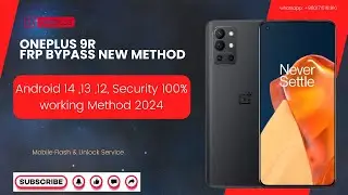 All OnePlus 9R Frp Bypass New Method Android 14 ,13 ,12, Update Security 100% working Method 2024