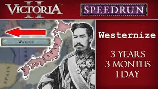[WR] Westernizing as Japan in less than 3.5 years - Vic2 IGT Speedrun