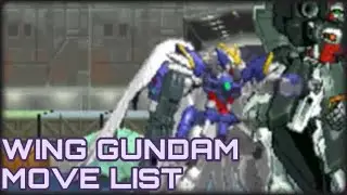 Wing Gundam Zero Move List | Gundam Battle Assault 2