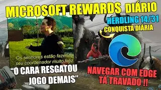 NAVEGAR COM EDGE N&Atilde;O ANDA, VOC&Ecirc; J&Aacute; RE-SINCRONIZOU ?!!! DI&Aacute;RIO DO #MicrosoftRewards 014
