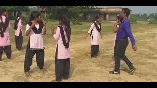karate practice session by school students with Instructor #KHELO JHARKHAND 2022-23#...