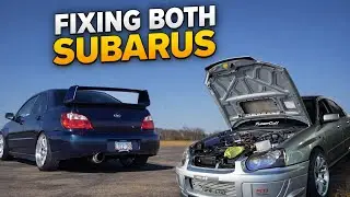 Moving to My New House & Fixing Both Subarus  | STI Projects Begins
