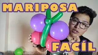 ✅ APRENDE A REALIZAR UNA MARIPOSA CON GLOBOS FÁCIL 🎈
