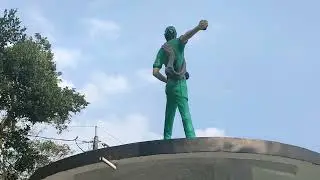 PUNCAK PINUS KERTAJAYA KECAMATAN PANAWANGAN, MELEWATI MUSEUM TANK BAJA DESA SADEWATA