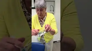 Do you fall over when you turn quickly? See her change! #vestibular #dizzy #senior #vision