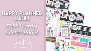 Faith Warrior | Happy Planner Girl Sticker Books