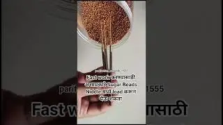 aari work tips / tricks / how to load fast sugar beads