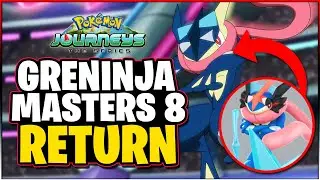 Ash Greninja RETURN LEAKED With NEW MOVE Against Leon In Masters 8? - Pokemon Journeys
