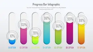 PowerPoint animation: How to Create Infographic Progress Slide Bar in Powerpoint