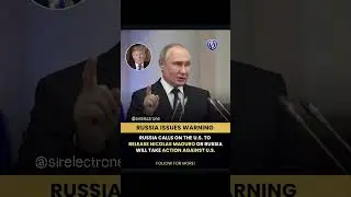 Russia Issues Warning #globalnews #worldpolitics #sirelectrone