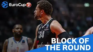 7DAYS EuroCup Block of the Round:Weems flies in for the block!