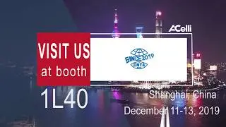A.Celli Nonwovens - SINCE 2019 - Shanghai International Nonwovens Exhibition