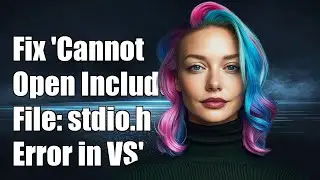 Fix 'Cannot Open Include File: stdio.h' Error in Visual Studio 2017 C++