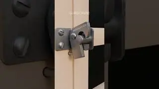 Automatic swing gate latch, lock