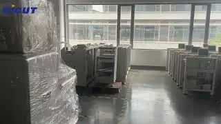 Take a look of VR350 testing area #factory #label #machine #film