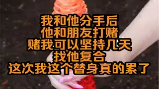 《纯纯替身》第二集！我和他分手他和别人打赌赌我坚持不了几天就会去找他求复合，这次我这个替身真的累了