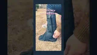WATERPROOF RAIN SHOE COVER