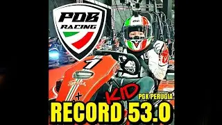 PGK KARTING NETWORK PERUGIA. DAMYNOS record della pista KID in 53.067!