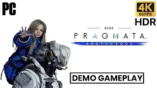 Pragmata Sketchbook Demo Gameplay Walkthrough [4K 60FPS HDR PC]