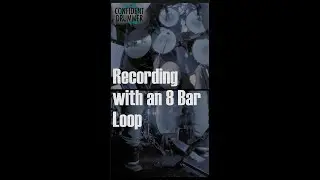 Recording with an 8 Bar Loop #confidentdrummerportal #drumloop #studiodrumming #recordingdrums