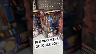 Action figure Peg Warmers October 2025 edition #toyhunt