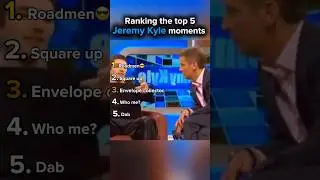 Ranking top Jeremy Kyle moments #jeremykyle #top5 #funny