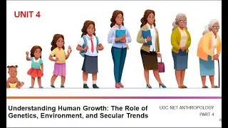 Understanding Human Growth: The Role of Genetics, Environment, and Secular Trends / Unit 4 / Part 4