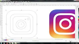 #How to Create instagram Logo Design In Coreldraw #VK_Graphics_Ichhawar #Coreldraw #Tutorial