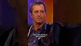 Eric Clapton talks air guitaring on The Frank Skinner Show #EricClapton #Guitar