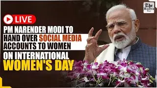 [LIVE] PM Modi to Hand Over Social Media Accounts to Women on International Women's Day