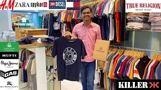 Cheapest original brand clothes retail shop in mumbai Thane 🔥 | Upto 95% Off 😱 | Aamir Vlogs